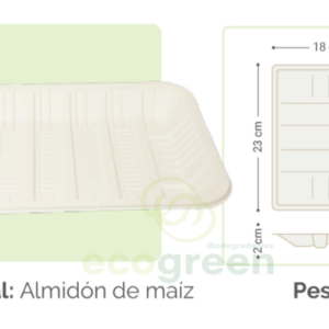 PQT BANDEJA BIG 4-1 X 20 UN ECOGREEN